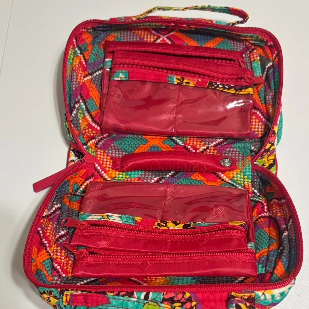 Vera Bradley Rumba print Vivian hobo bag and small Cosmetic Pouch